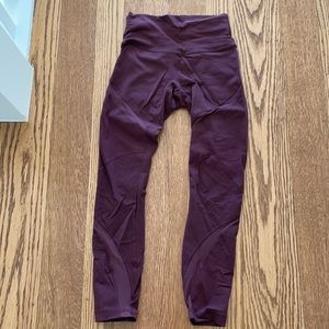 Lululemon high times pant (wrap mesh) size 4